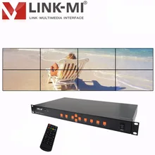 LM-TV08 видео настенный контроллер 2x4 LINK-MI HDMI+ VGA+ AV+ USB светодиодный/lcd 2x2 2x3 3x2 4x2 Поддержка вращения на 180 градусов