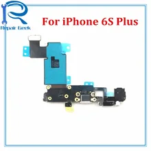 5pcs Lot New Charger Port USB Dock Connector Flex Cable For iPhone 6S Plus 5 5 Headphone Jack Mic Flex Ribbon Repair Parts