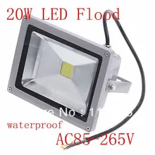 20 W 85-264 V 1500-1800LM белое ландшафтное освещение водонепроницаемое светодиодное Прожектор уличный прожектор