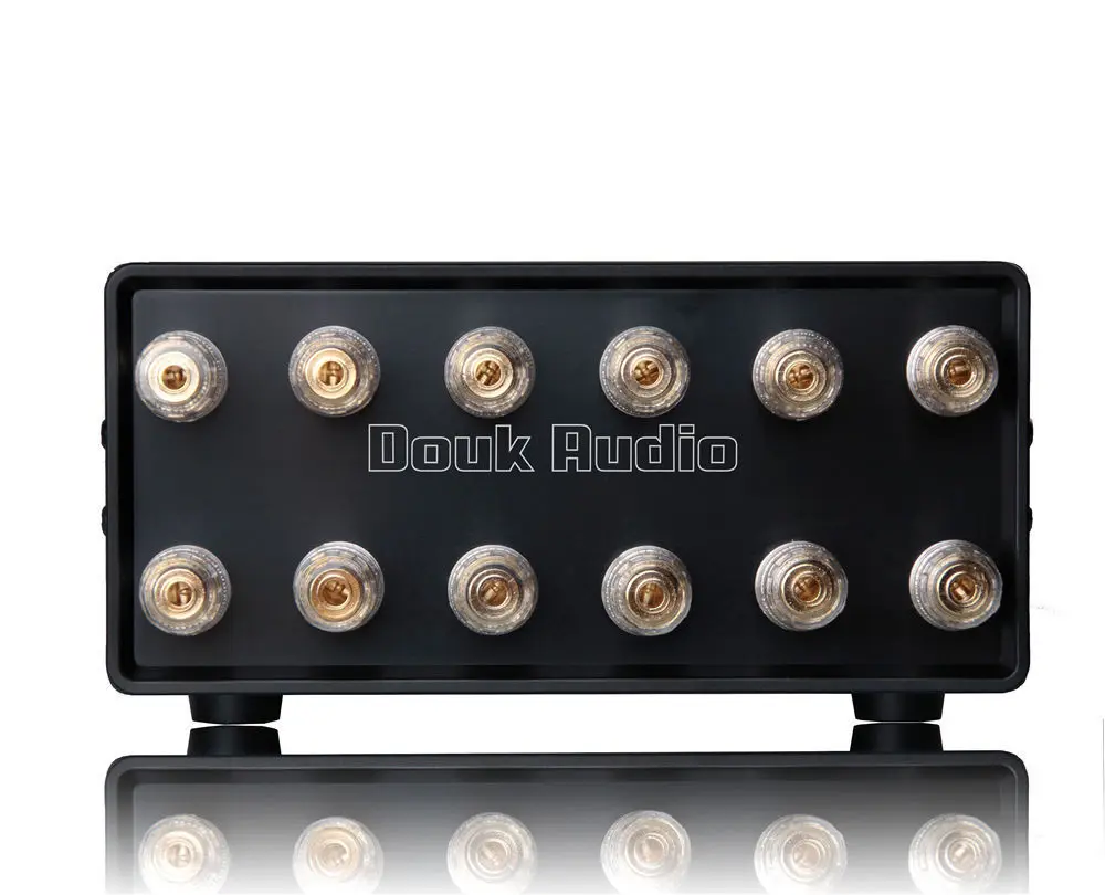 Усилитель Douk Audio 2(1) IN 1(2) OUT/звуковой сплиттер для динамика/переключатель