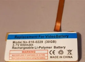ISUN 650 mAh Replacement Battery for ipod classic gen 7 160 gb 5/5.5 30 616-0229 80GB 120GB with tools | Мобильные телефоны и