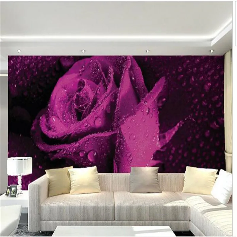 Online get cheap paars behang voor slaapkamer aliexpress.com ...