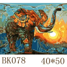 Безрамное картина Лев DIY живопись по номерам современные стены книги искусству расписанную живопись маслом на холсте для домашний декор