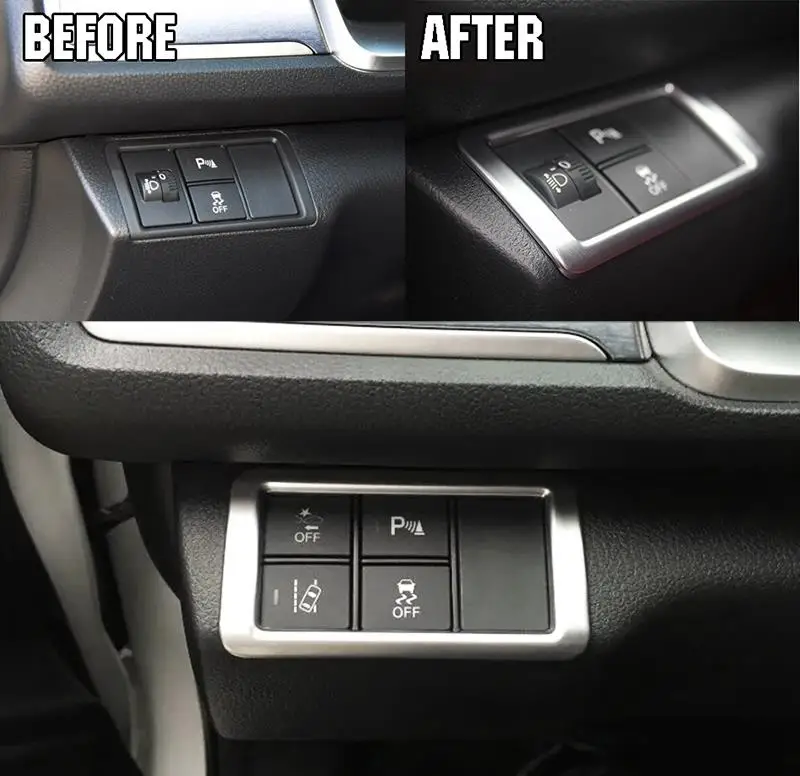 FIT FOR 2016 2017 HONDA CIVIC CHROME HEAD FOG LIGHT LAMP ADJUST BUTTON SWITCH CONTROL COVER TRIM ... FIT FOR 2016 2017 HONDA CIVIC CHROME HEAD FOG LIGHT LAMP ADJUST BUTTON SWITCH CONTROL COVER TRIM ...