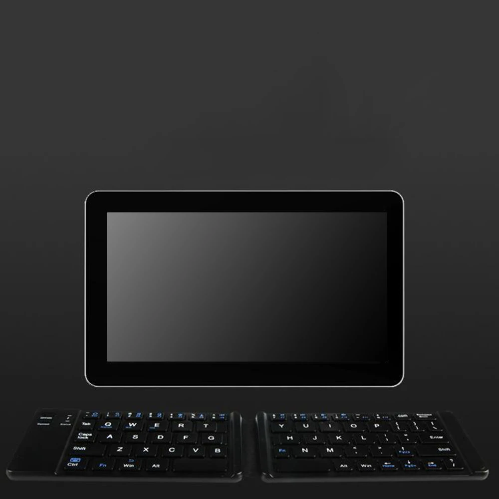 Удобная Bluetooth 3,0 складная клавиатура BT беспроводная клавиатура для iOS Android Windows iPad Tablet Phone