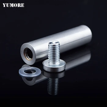 

DHL Free Shipping Hollow & Brush Advertising Fixing Screws glass panel fastener 19*100mm 100pcs/lot