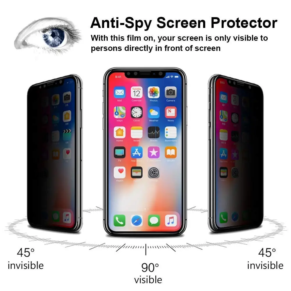 Защитное стекло закаленное для iPhone XR 6 1 дюйма/iPhone XS MAX 5 дюйма|Защитные стёкла и