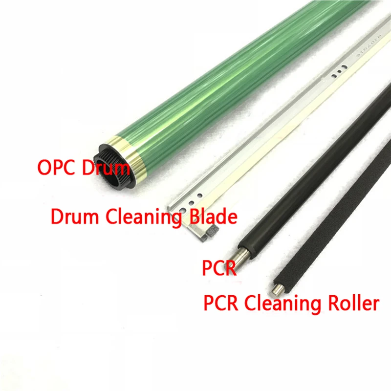 

4X/set OPC Drum/1pc+Drum Cleaning Blade/1pc+PCR/1pc+PCR Cleaning Roller/1pc for Konica Minolta C227 C287 C7822 C7828 C7528