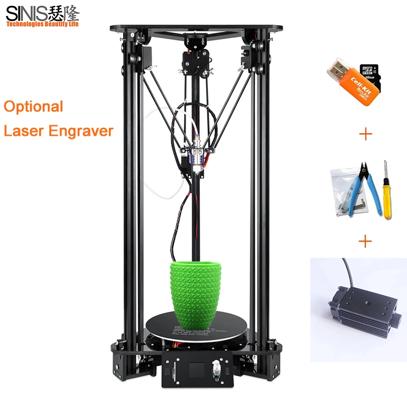 High Precision 3D Printer DIY Kit Laser Engraving Mini T1 3d Printer Machine Large Print Size Reprap I3 3d Printer High Precision 3D Printer DIY Kit Laser Engraving Mini T1 3d Printer Machine Large Print Size Reprap I3 3d Printer