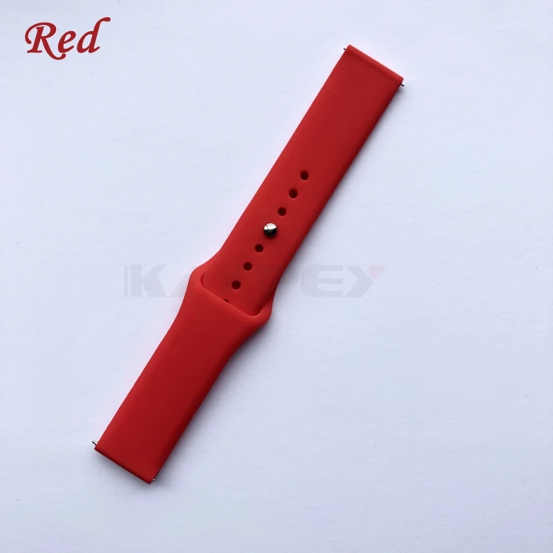 20 мм силиконовый ремешок для Xiaomi Huami Amazfit Bip BIT PACE Lite Youth Smart Watch Band для Huami Amazfit Youth Bracelet ремешок