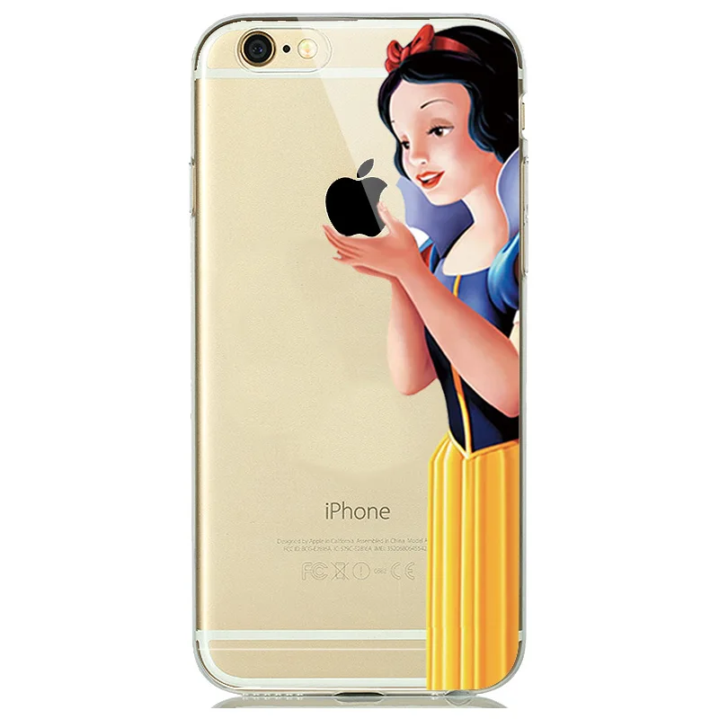 Cute Snow White Phone Case Cover For Apple Iphone 8 7 6s 6 Plus 5s