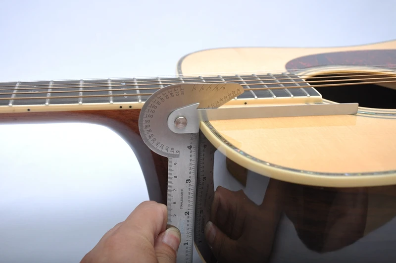 

The neck back Angle ruler guitar maintenance tools