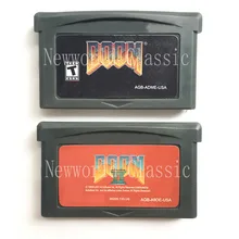 Doom серии для 32 бит видеоигры картридж Консоли Карты английский язык версия США