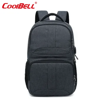 

Cool Bell New fashion 15 .6" Laptop bag Business package External USB interface computer Bag Backpack free shipping