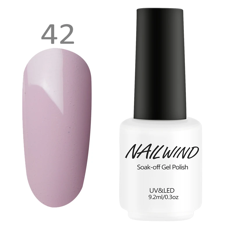 NAILWIND лак для ногтей 9,2 мл УФ цветной гель лак для ногтей акриловый гель Лаки резиновая основа для наращивания ногтей дизайн маникюра - Цвет: 42