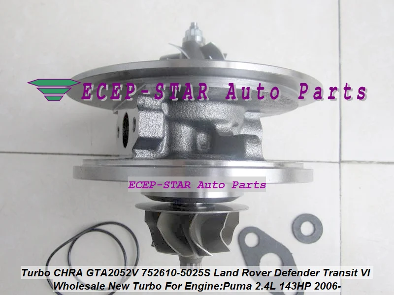 Turbo Cartridge CHRA GTA2052V 752610 752610-5025S 752610-5009S 752610-5010S For Land Rover Defender Transit VI Puma 2.4L TDCi (1)
