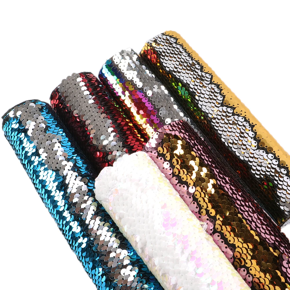 David accessories 6 шт./компл. 20*34 см Цвет обратимые Блестки искусственная кожа, бант для волос сделай сам, сумок, обуви, Материал, 1Yc6260