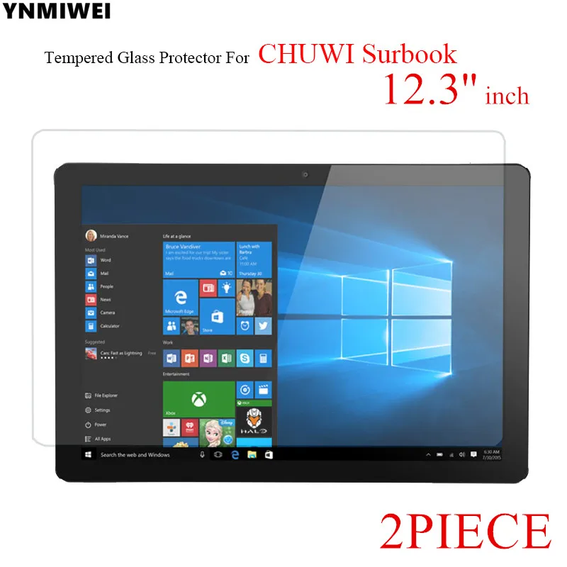 2 шт. Защитное стекло для CHUWI Surbook Tablet 12 3 дюйма пленка из закаленного стекла защиты