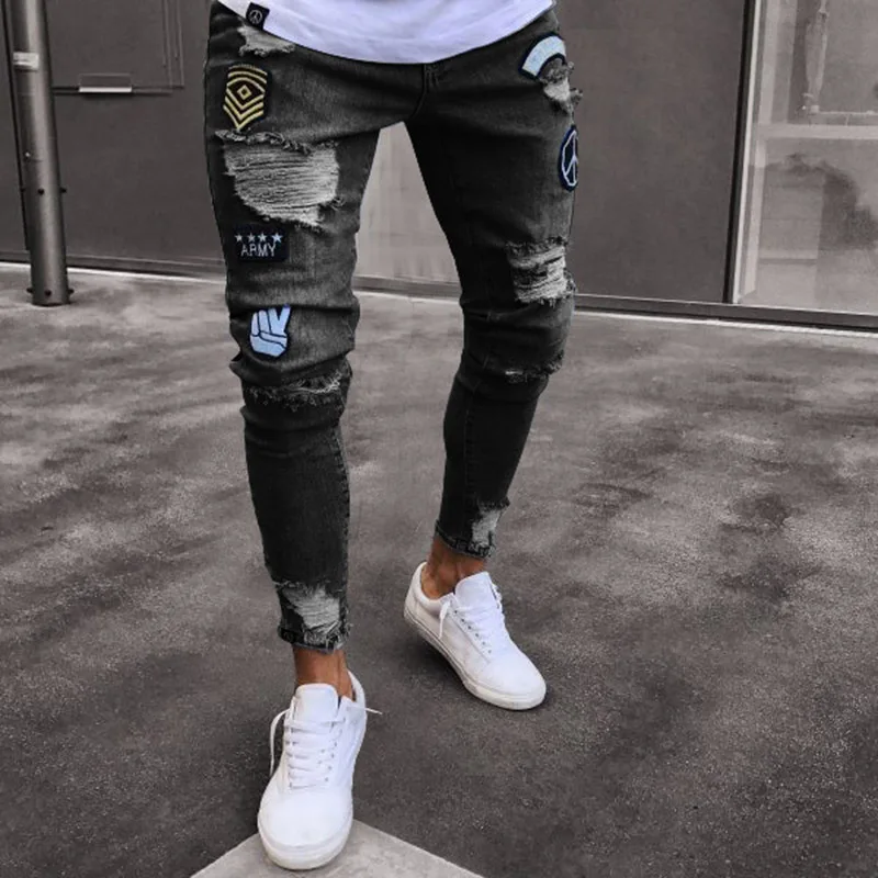 Skinny Black Jeans Men 3
