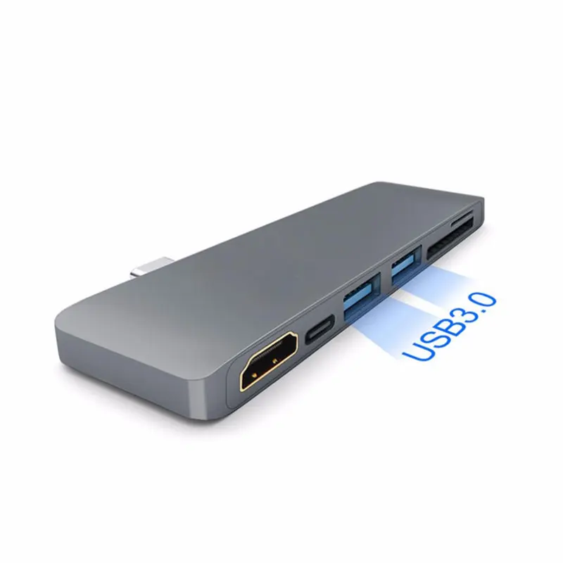 EASYA Thunderbolt 3 Адаптер Тип C к HDMI концентратор для samsung DEX станция USB-C док-станция с PD SD/TF кард-ридер USB 3,0 порт