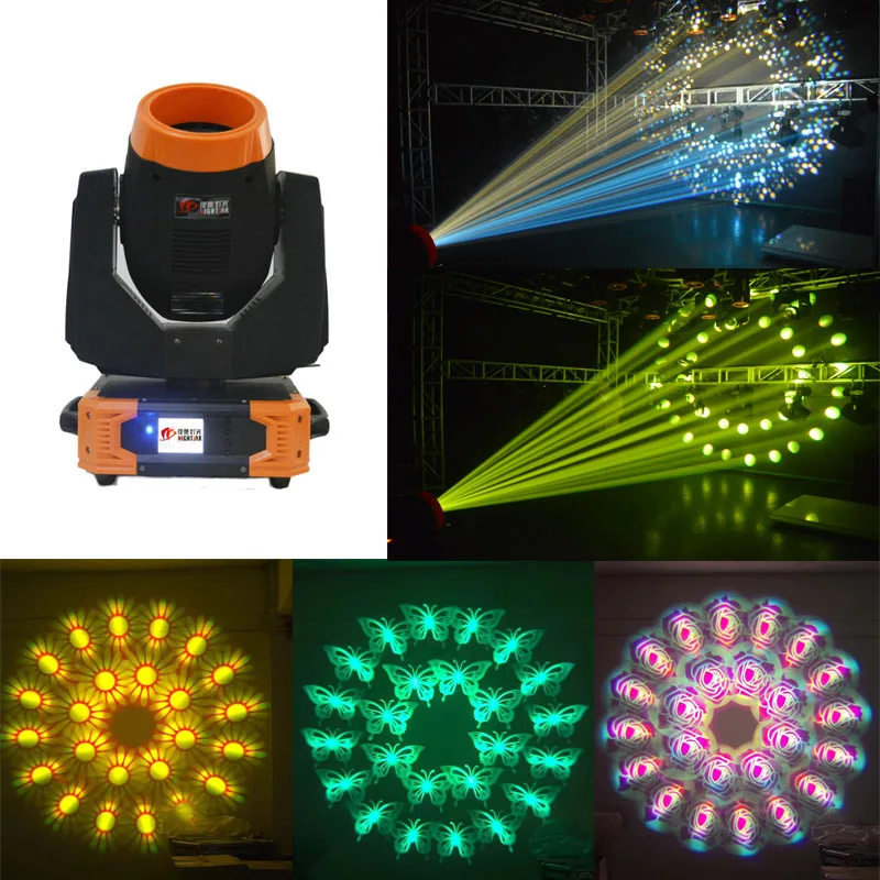 Raibow Effect 10R 3в1 260 Вт движущаяся голова луч света с 7 шт. вращающиеся стеклянные Gobos и