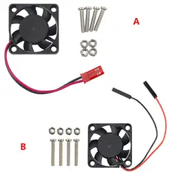 Для Raspberry Pi3B Вентилятор охлаждения В 5 в с винтом 2 P бесщеточный вентилятор 30*30*7 мм вентилятор охлаждения для RPI 3B/3B +