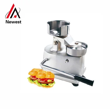

Diameter 100MM Manual Hamburger Makers Patty Press Commercial Meat Pie Hand-Control Machine