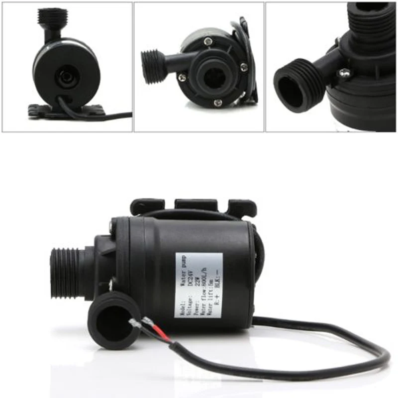 DC 12 V/24 V 800L/ч бесщеточный двигатель погружной водяной насос Электрический термостойкий