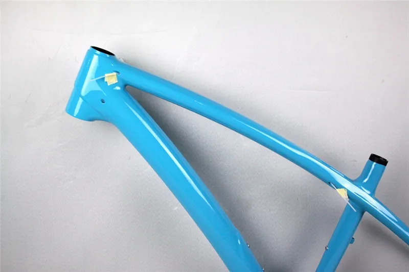 Top Blue color carbon MTB frame 650B BSA/BB30 bicycle part T800 MTB bike frame UD 135*9mm quick release model carbon fame 4