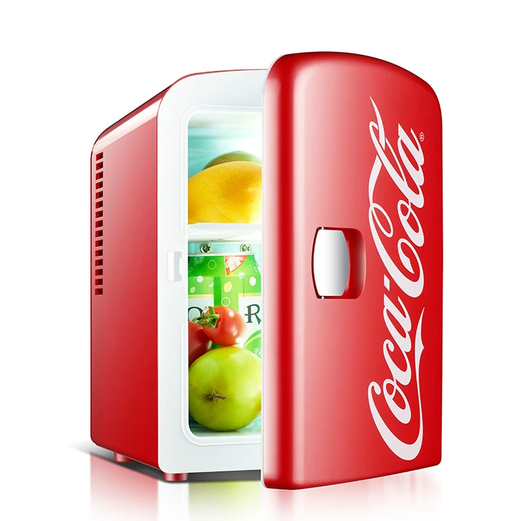 Мини-холодильник портативный автомобильный дом двойного назначения переносной мини-холодильник для общежития студенческий нагревательный охлаждающий ящик для автомобиля Dc 12v холодильное