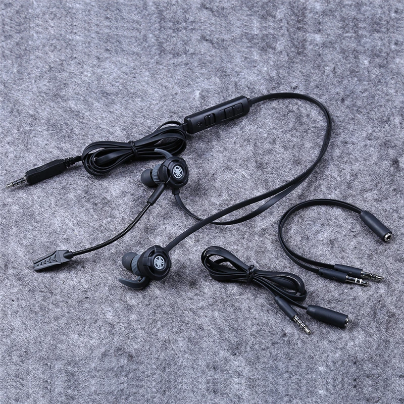 Hongsund G308 Игровые наушники в ухо стерео бас игра Hammerhead с микрофоном для Razer телефона