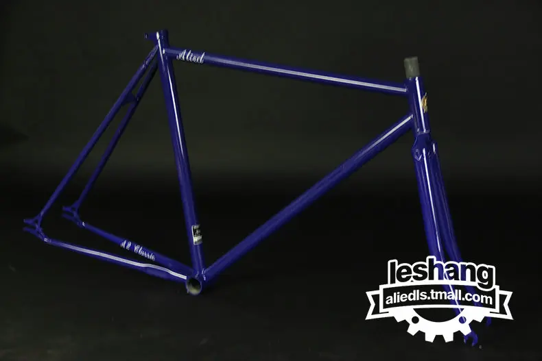 Top single speed Fixed gear bike frame 4130 Chrome molybdenum frame 50 cm 52 cm 54 cm road Bike frame customized color 11