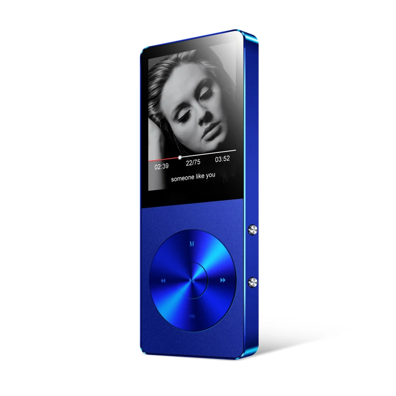 Мини mp3 плеер IQQ X1 8G портативные музыкальные плееры 30 часов металлические