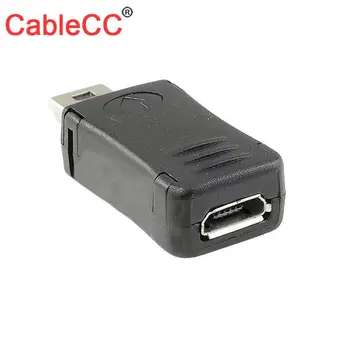 

Zihan Moto HTC Nokia Moto Phone Micro USB Female to Mini USB Male Data Charger Adapter