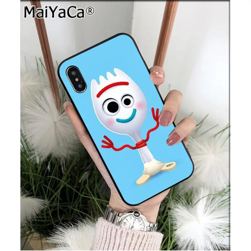 MaiYaCa мультфильм oy Story 4 Forky рукоделие принт рисунок чехол для телефона Apple iphone 11 pro 8 7 66S Plus X XS MAX 5s SE XR - Цвет: A16