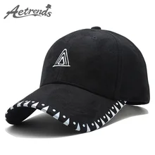 [AETRENDS] замшевая тканевая Кепка-бейсболка мужские и женские хлопковые Бейсболки Шапки Спортивная Кепка s Z-6264