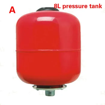 

8L Household water pump vertical pressure tank diaphragm tank red/green color