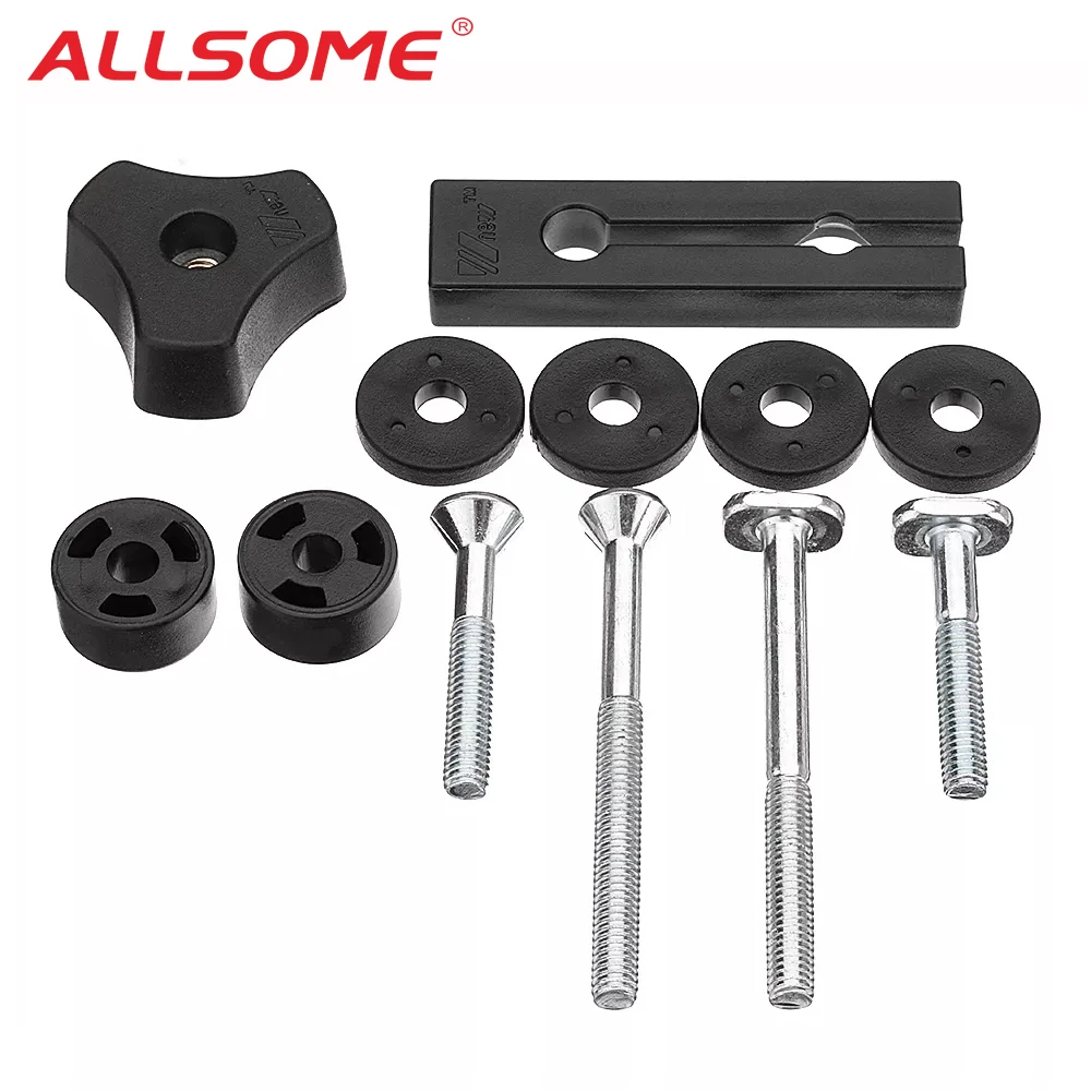 

ALLSOME Woodworking Tool Accessary Quick Action Hold Down Clamp Handle Nut Screw for T-Slot T-Tracks HT2566-2572