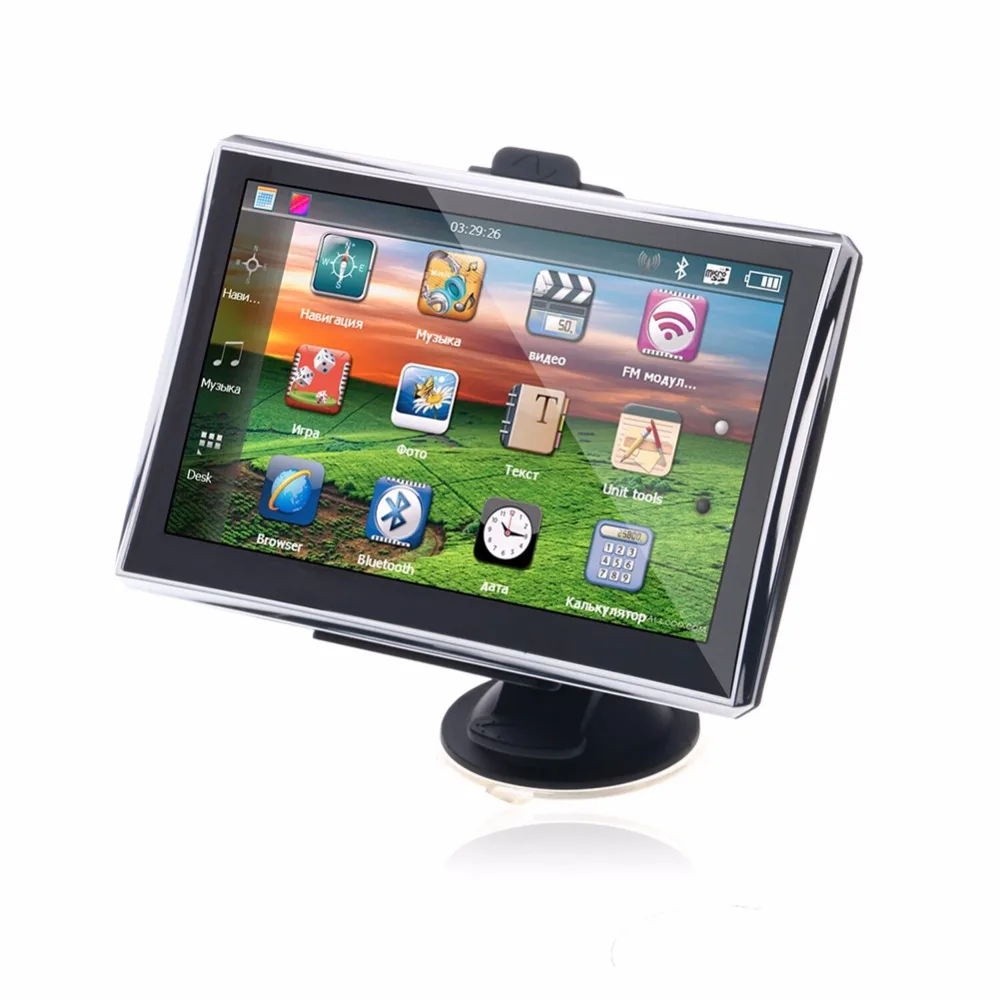 

GPS Navigator Auto Car Navigation GPS Navigation 7 inch HD built-in 4G Touch Screen Win CE 6.0 E-book Video Audio Vehicle GPS