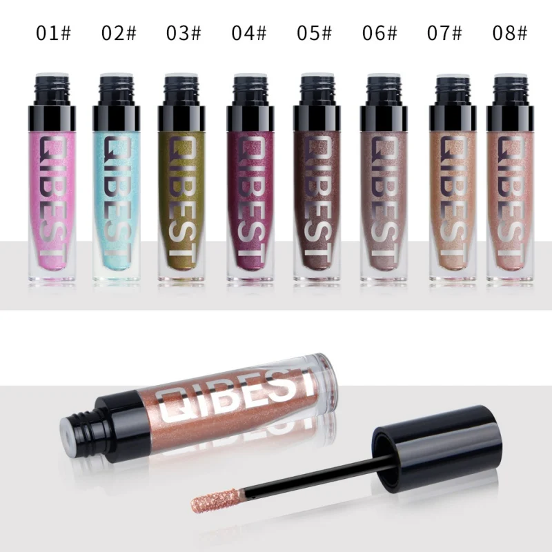 2019 Liquid Glitter Eyeshadow Pencil Shimmer Eyeshadow Waterproof Long-lasting sombras de ojos profesional 2019 Liquid Glitter Eyeshadow Pencil Shimmer Eyeshadow Waterproof Long-lasting sombras de ojos profesional