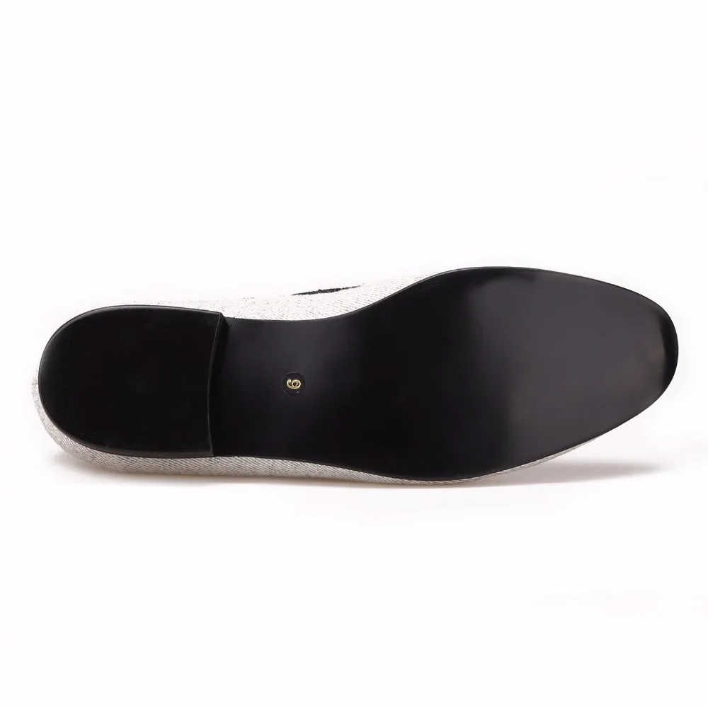 De Boda Gris A Partido Fumar Negro Loafer Moda uu Mano Los Piergitar Del Hechos Y 2018 Zapatos Borla Masculina Tamaño 4 Hombres Ee Zapatillas 17 Terciopelo 0txUq647w