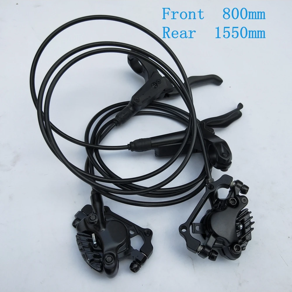 RACEWORK SLX BR-M7000 Disc Brakes racework M7000 MTB Hydraulic Disc Brakes Completed Front and Rear Set Kits for Mountain Bike -