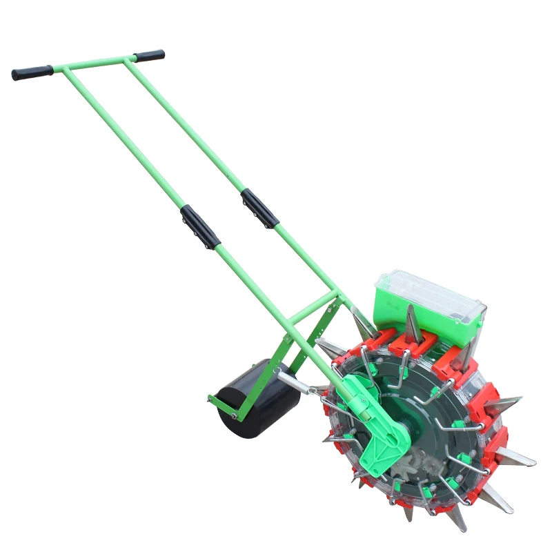 

Hand Push Type Agricultural Planter Automatic Small Corn Peanut Vegetable Seeder Multi-function Rapeseed On-demand Device