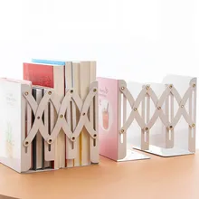 Мультяшные металлические книжные концы красочный стиль книга стоящая Растяжка Регулируемая подставка для книг Блокнот-органайзер офисный Органайзер инструмент
