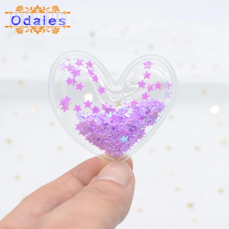 12 шт. Kawaii подушечки с сердечками Аппликации Аксессуары для DIY ободок волос