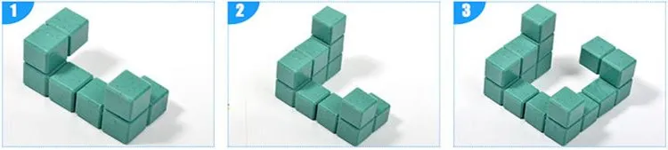 puzzles for kids Children 3D building model brain teasers 