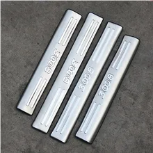 Высокое качество нержавеющая сталь Накладка/дверной порог для 2013- peugeot 3008 стайлинга автомобилей