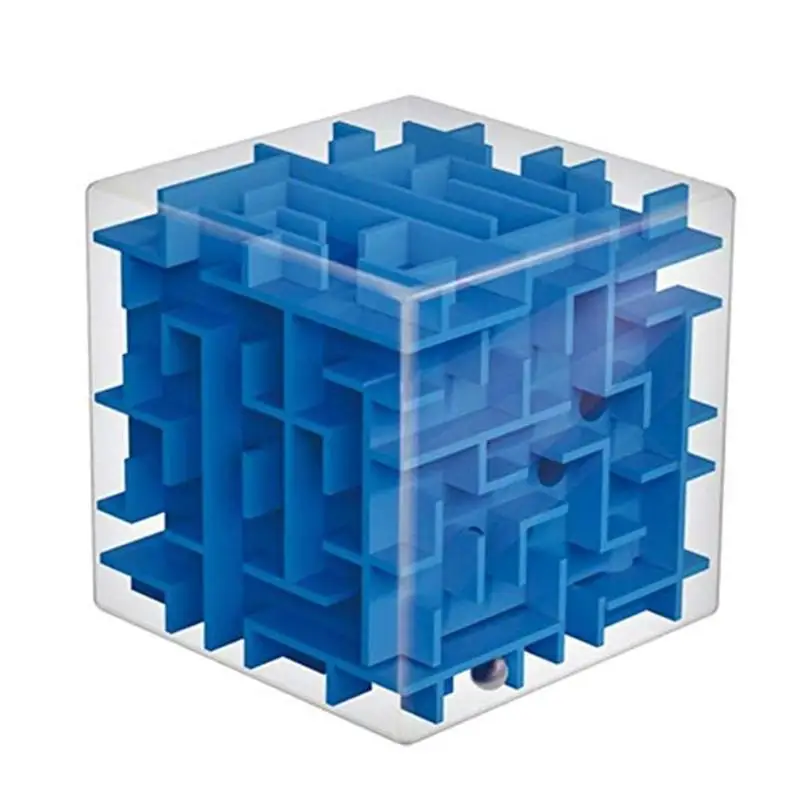 Детские 3D лабиринт куб детские игрушки-головоломки смешная тренировка баланса развития мозга стресс облегчение куб для мальчиков и