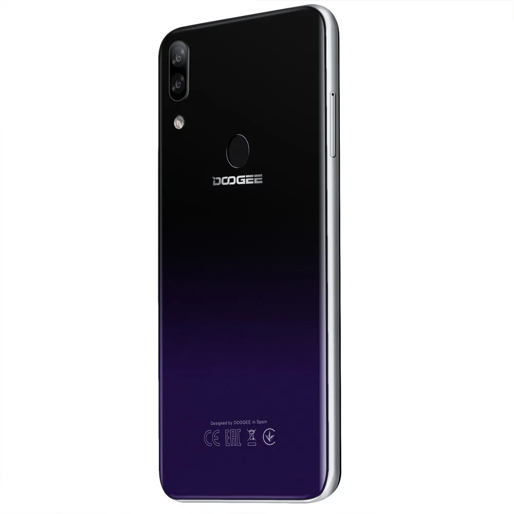 DOOGEE мобильный телефон SC9863A Восьмиядерный 3 ГБ ОЗУ 32 Гб ПЗУ 5,8" FHD+ 19:9 16,0 Мп 3360 мАч Android 8,1 4G смартфон