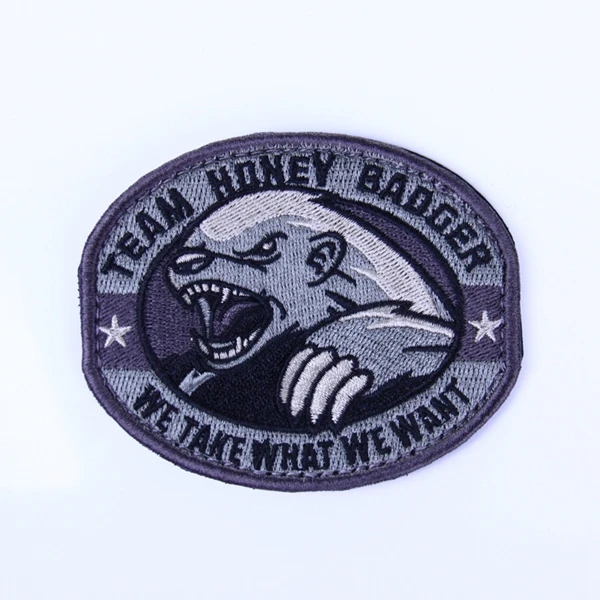 TEAM HONEY BADGER MILITARY TACTICAL US ARMY ISAF MORALE COMBAT SWAT